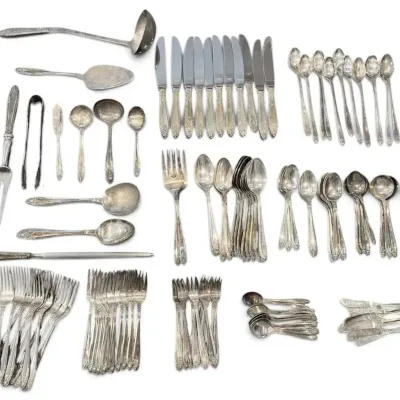 Nickel Silver Japan Spoons, Forks, Knives, & More