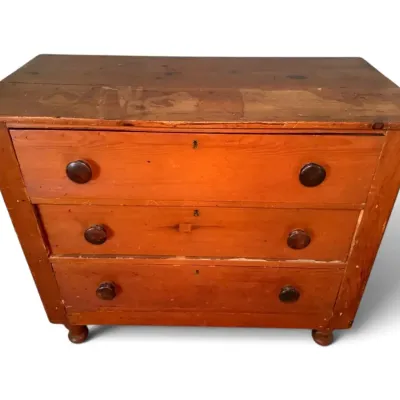 Wooden 3 Drawer Dresser