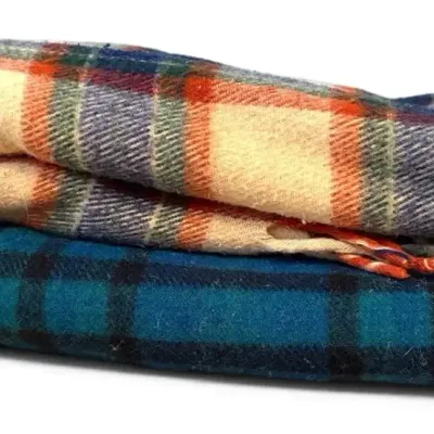 Comfydown of Scotland Wool Blanket & Additional Throw