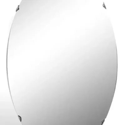 Beveled Oval Wall Mirror (20" X 32”)