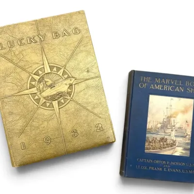 United States Naval Academy Lucky Bag Book (1932) & More