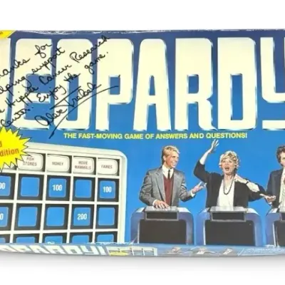 Signed 1980’s Jeopardy! 2nd Edition Board Game