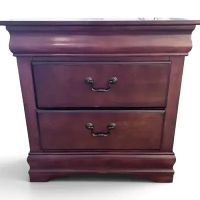 Traditional Two-Drawer Nightstand