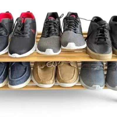 Shoe Rack w/ Men’s Shoes