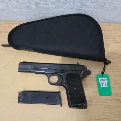 Norinco Model 213 9mm Pistol # 720080
1 Mag - Soft Case