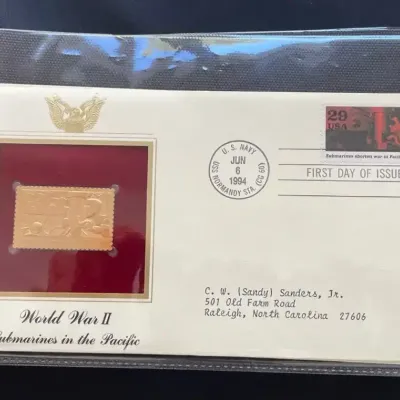 Large Mixed U.S. First Day Cover Collection – Autographs, Durham Bulls Baseball, Presidents, Militar