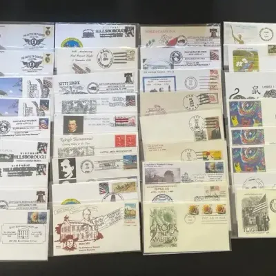Large U.S. Postal History & First Day Cover Collection – Pictorial Cancels, Historic Events, States 
