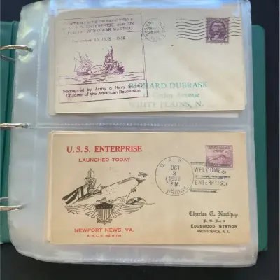 U.S. Navy Naval Cover Collection – USS Enterprise CV-6 & CVN-65, Decommissioning, Ship Cancels & Oth