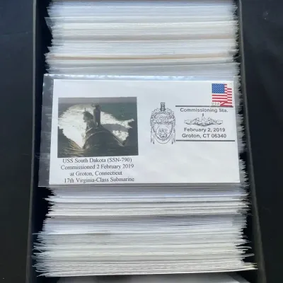 Large U.S. Navy Naval Cover Collection – Extensive Ship & Submarine Commemorative Covers