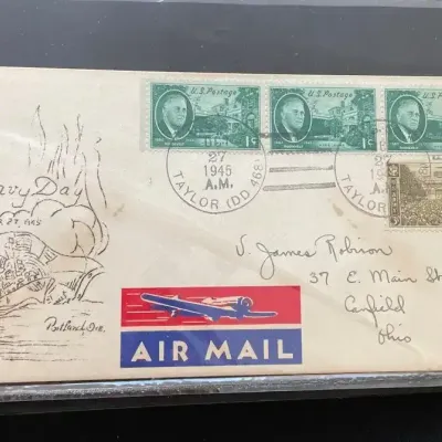 Large Mixed U.S. First Day & Commemorative Cover Collection – Navy, Sports, Bicentennial, Gold Stamp