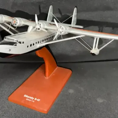 Display Model of the Historic Sikorsky S-42 Flying Boat