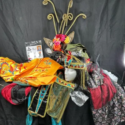 Halloween Mystery Lot of Costume Items