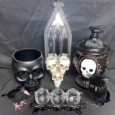 Gothic-Style Halloween Decor