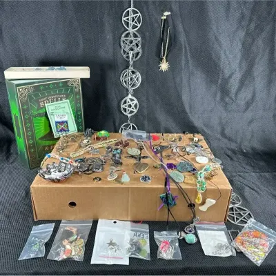 Halloween Themed Jewelry Mystery Lot