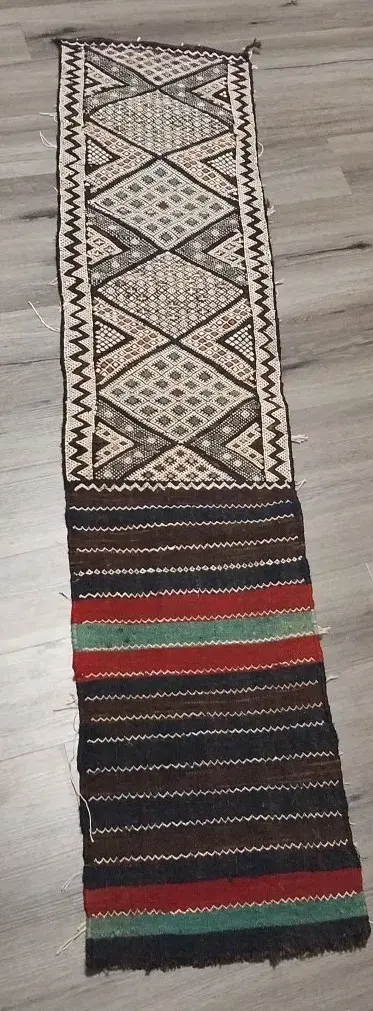 Handwoven Tribal Wool Runner