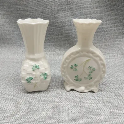 Belleek Ireland Vases