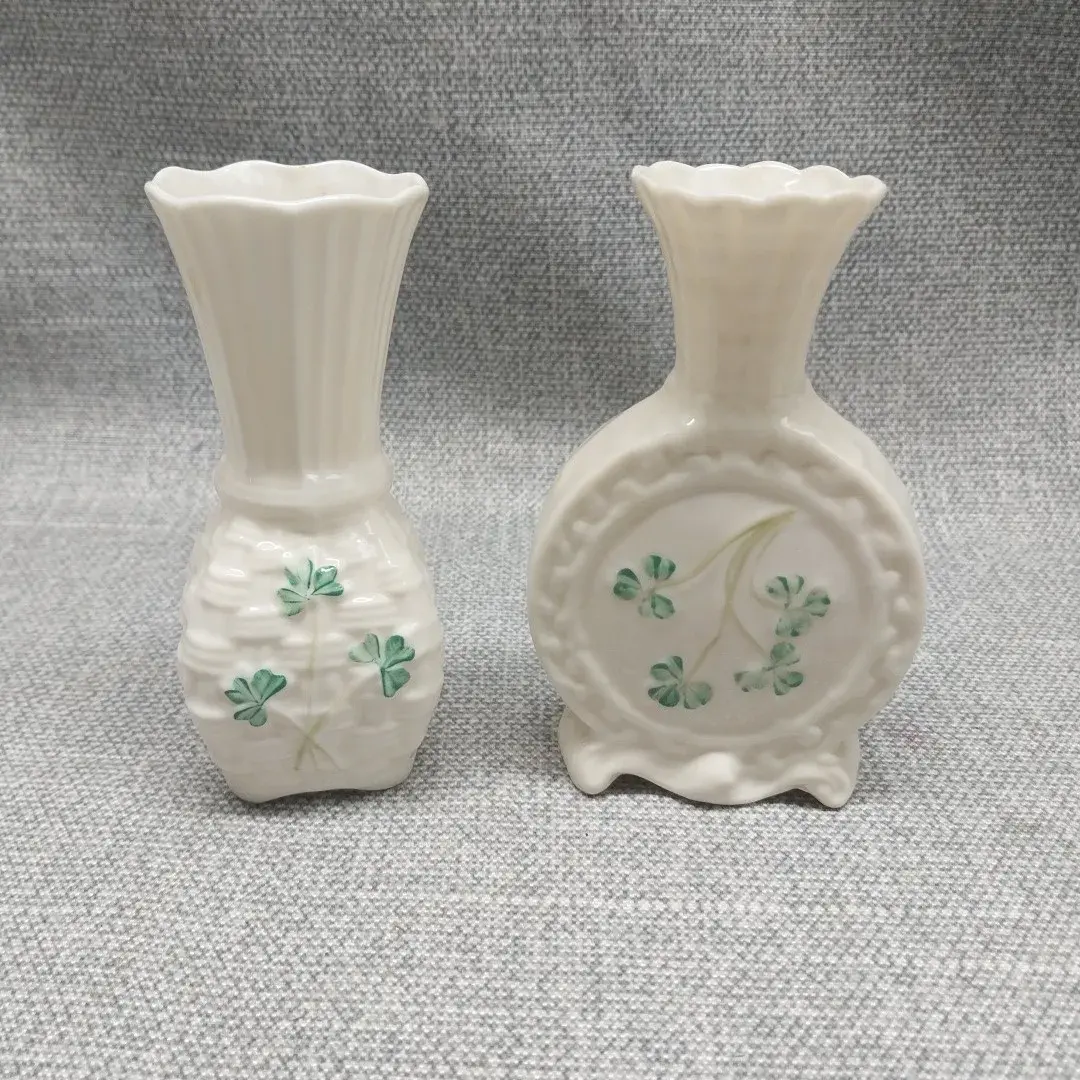 Belleek Ireland Vases