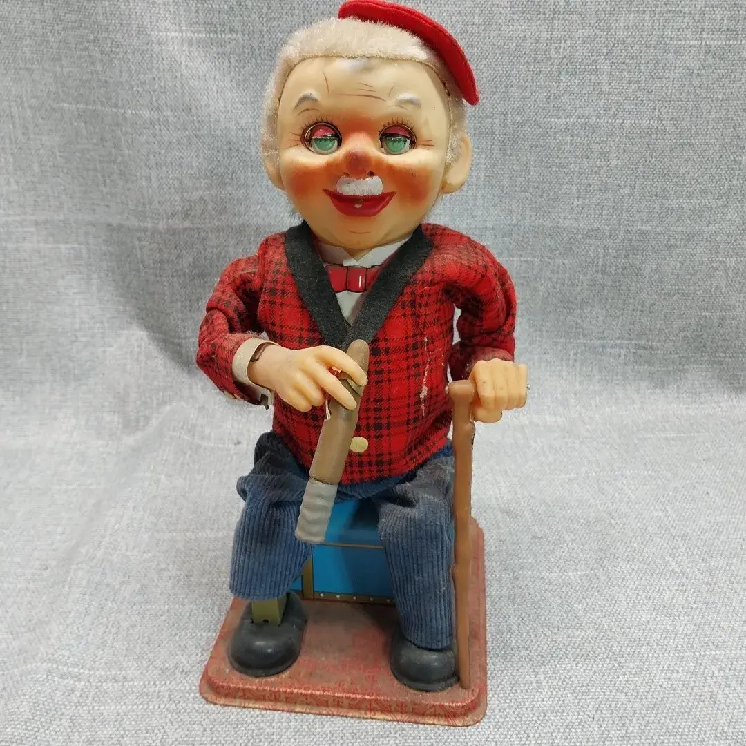 1960s TN Nomura Smoking "Mr. McGregor" Battery Operated Toy – Japan