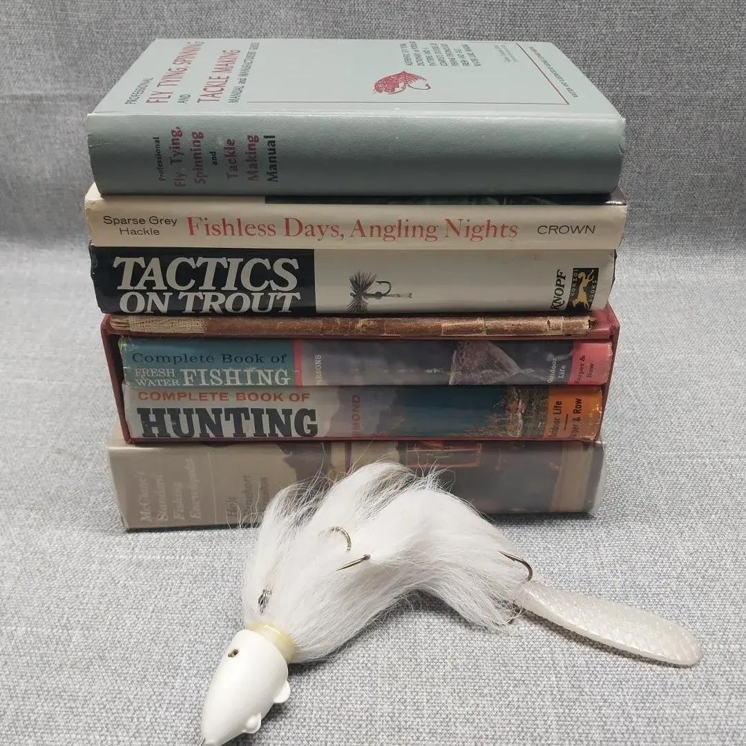 Fishing Books & Baby Beaver Lure