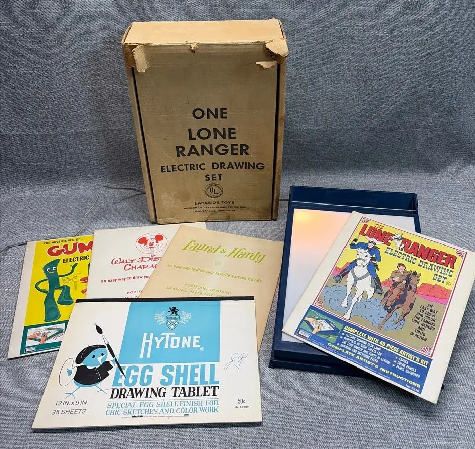 The Lone Ranger Electric Drawing Set by Lakeside Toys