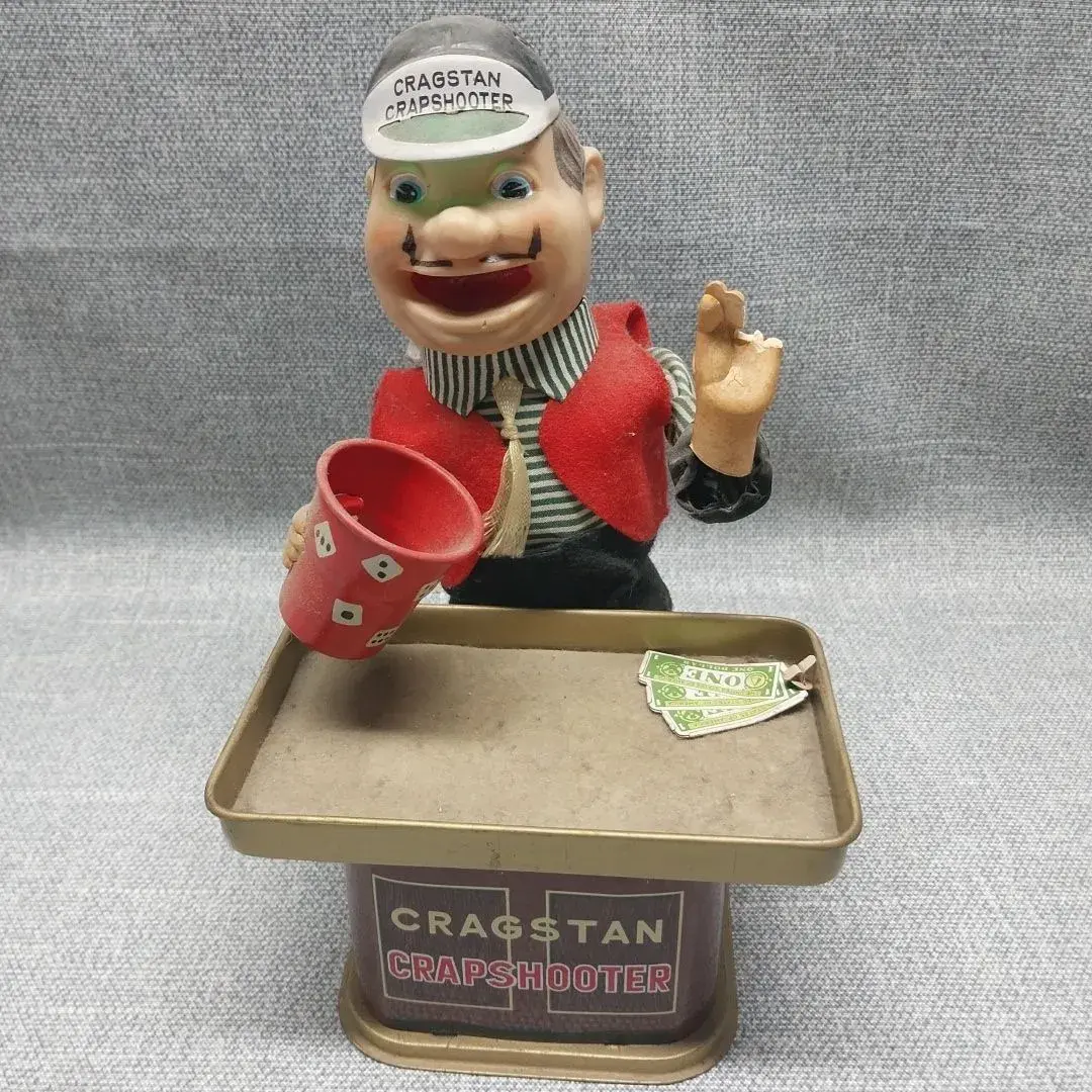 Cragstan Crapshooter Tin Toy