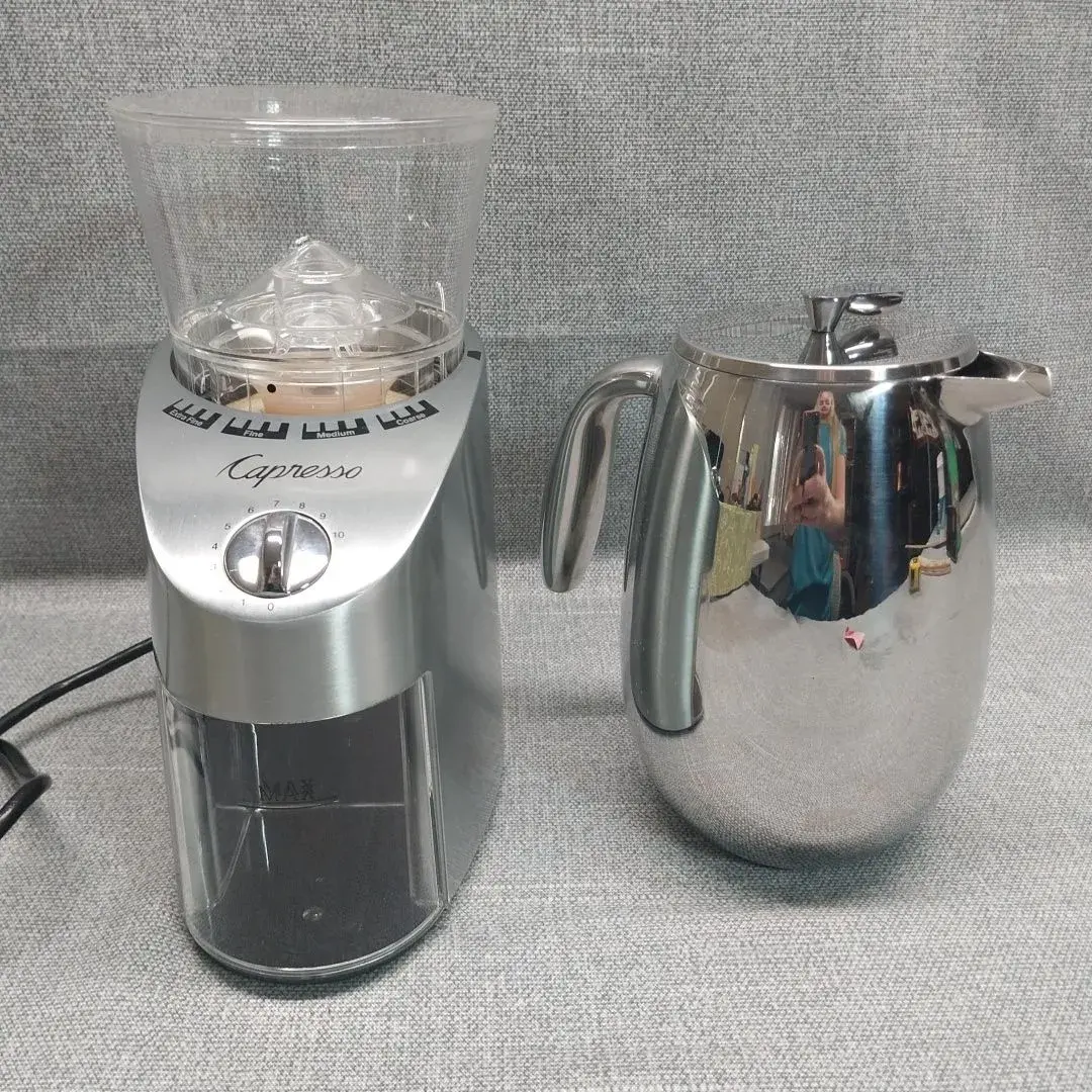 Bodum French Press & Capresso Grinder