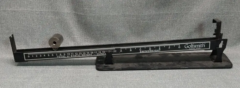 Golfsmith Swingweight & Total Weight Golf Club Scale