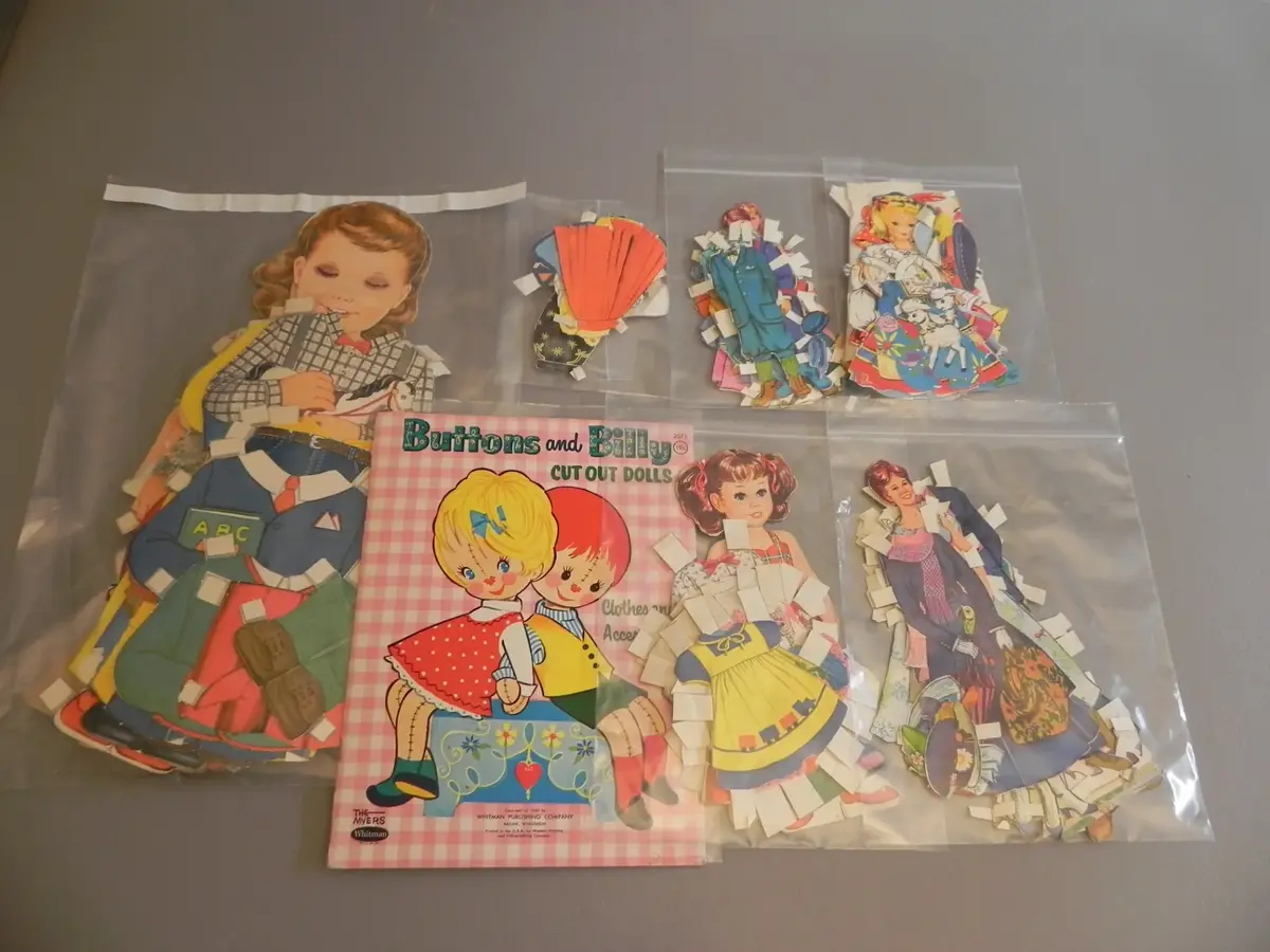 Paper Dolls, 6 sets 