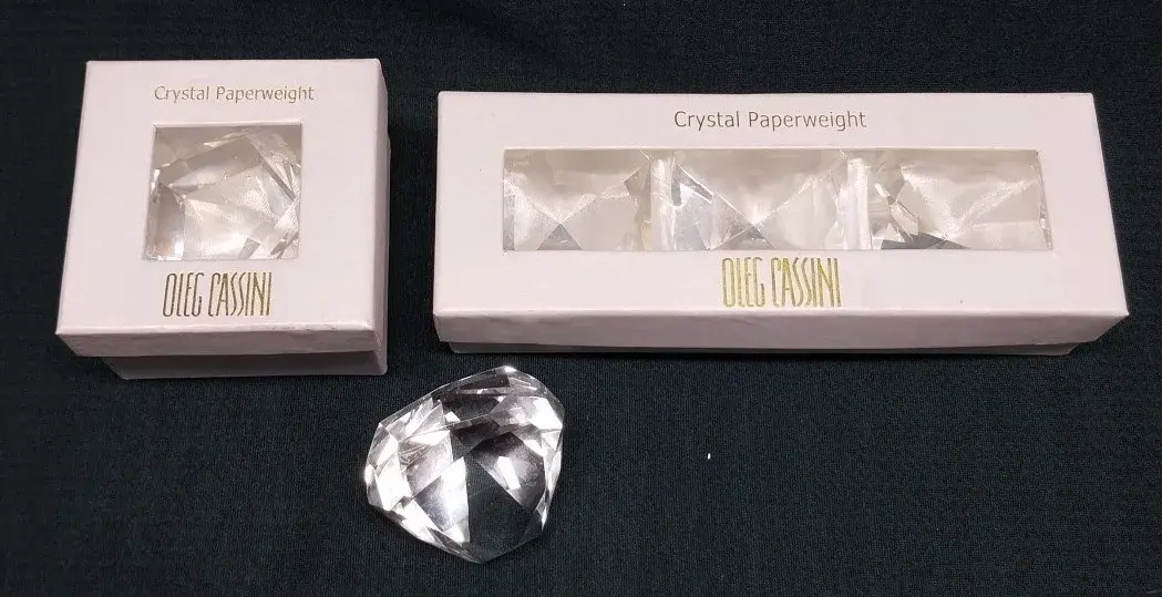 Fashion Designer Oleg Cassini Crystals
