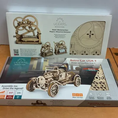 Ugears 3D Wooden Puzzle Kits