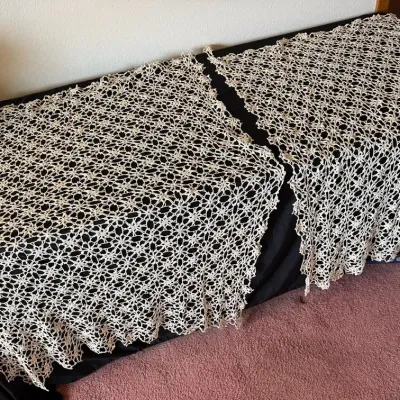 Hand Crocheted Tablecloths 