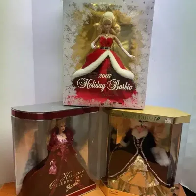 Holiday Barbie Lot #6