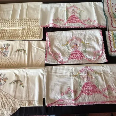 Hand Crafted Embroidery & Crocheted Items