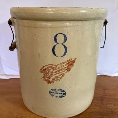 Red Wing 8-Gallon Stoneware Crock