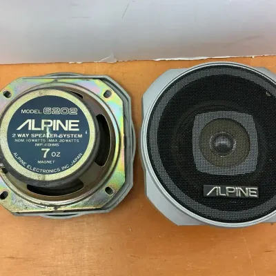 Alpine 6202 Car Speakers