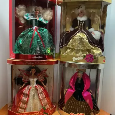 Holiday Barbie Lot #1