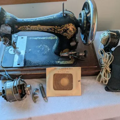 Antique Project/Parts Singer Sewing Machine 