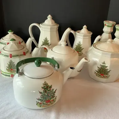 Pfaltzgraff Christmas Teapots & More