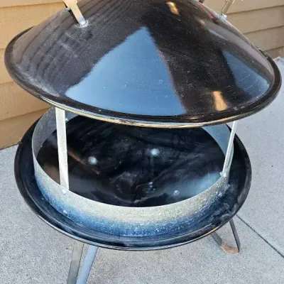 Vintage Weber Fireplace-Model 2726