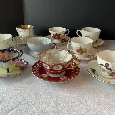 Royal Sealy Teacup/Saucers & More