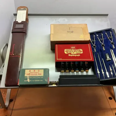 Metal Adjustable Drafting Board Plus More