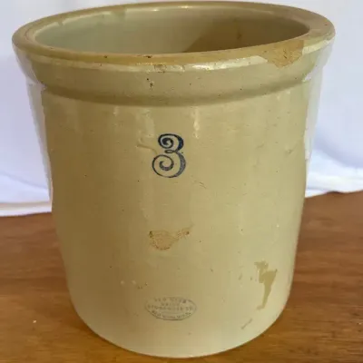 Red Wing 3-Gallon Stoneware Pottery Crock