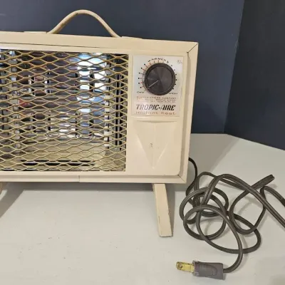 Vintage Tropic-Aire Instant Heat Electric Portable Space Heater