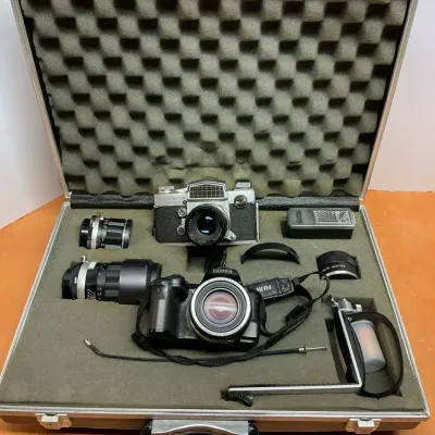 Fujifilm Finepix S Digital & Miranda Film Cameras