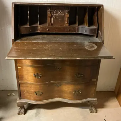 Vintage Northwestern Cabinet Co. Secretary Desk