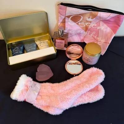 Women's Self-Care Pampering & Birthday Spa Gift Box Basket Lot
