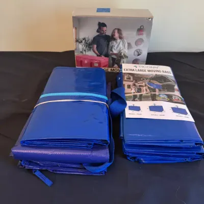 Large Heavy-Duty Moving & Storage Supply Lot: TICONN Storage Bags