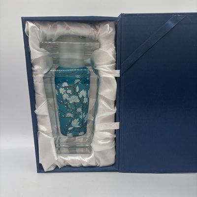 LOT 68: Jacarte Inside-Painted Sculpture/Vase - Moonlight Sonata
