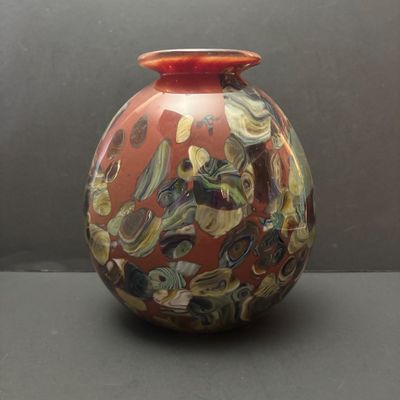 LOT 56: Hand-Blown Art Glass Signed Eickholt,2000