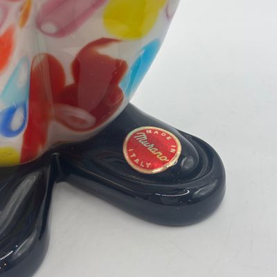 LOT 74: Vintage Murano Polka Dot Glass Clown
